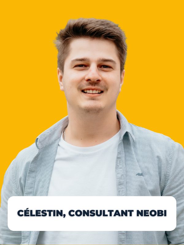 Célestin, consultant POWER BI de chez NEOBI