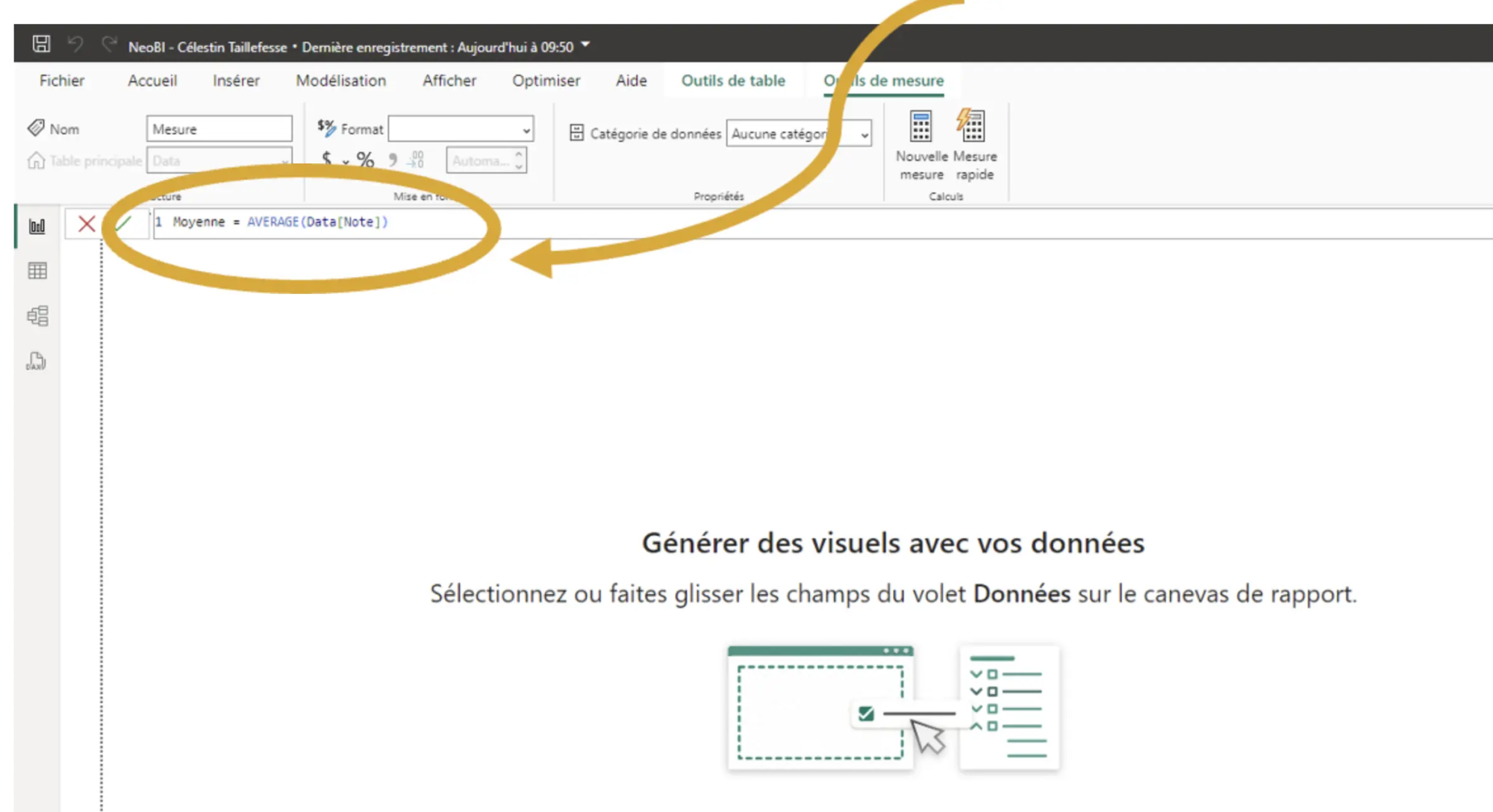 formule Power BI