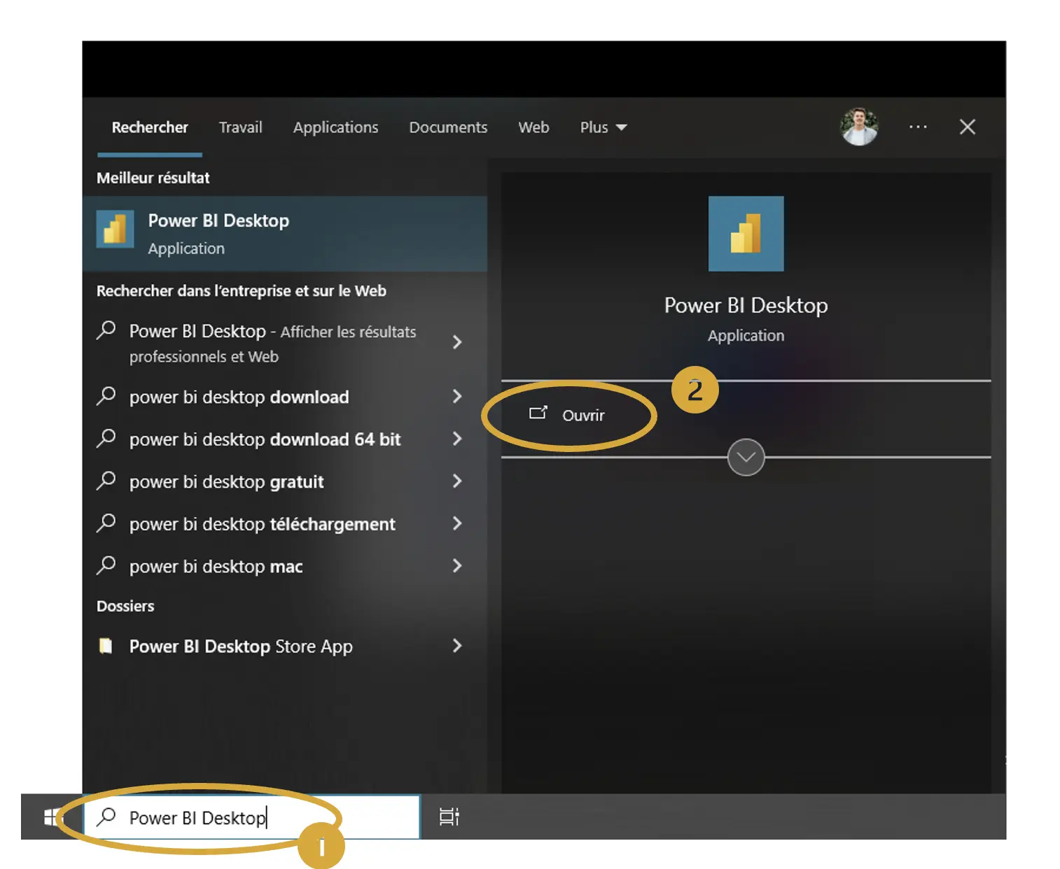 Leçon 1 - Ouvrir Power BI Desktop