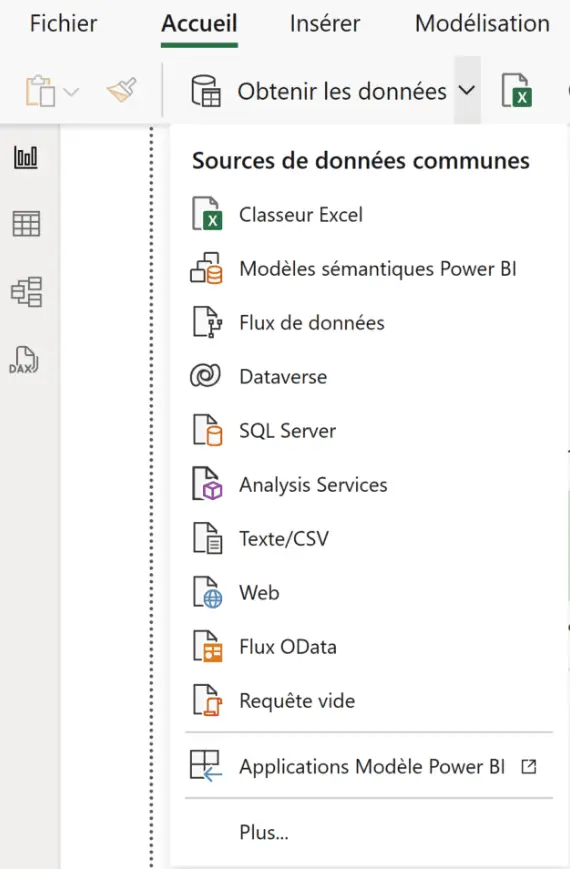 utiliser Power query dans Power BI