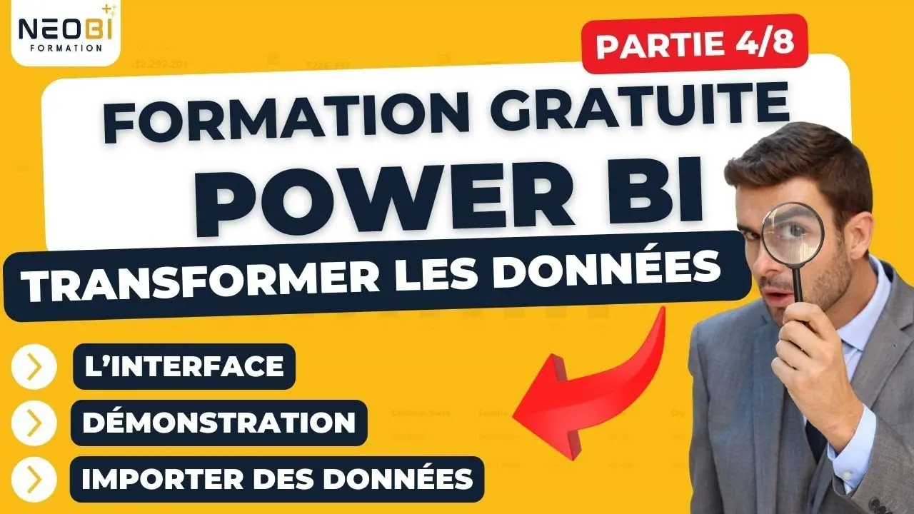 Leçon 4 : transformer les données avec Power Query