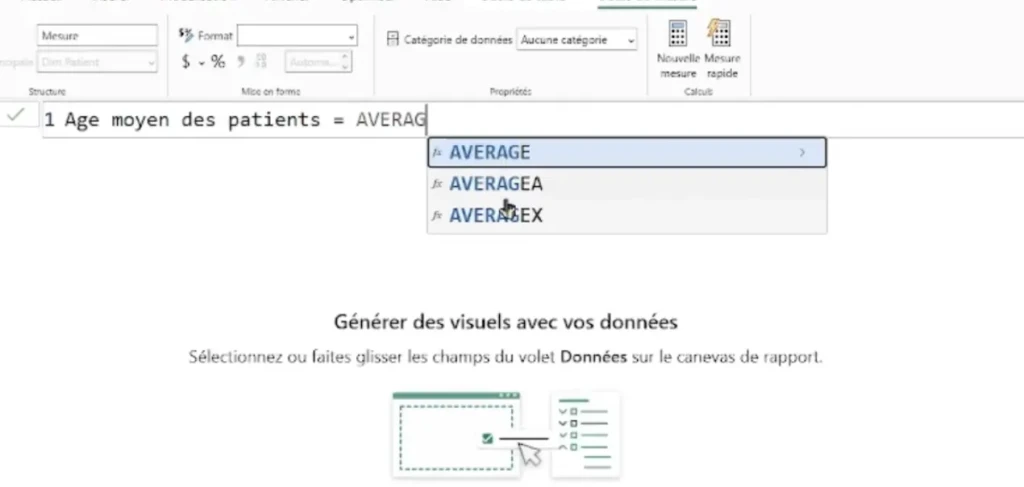 interface en dax power bi