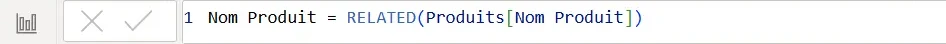 fonctionnement related power bi