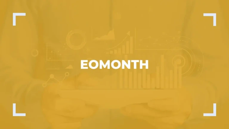 EOMONTH