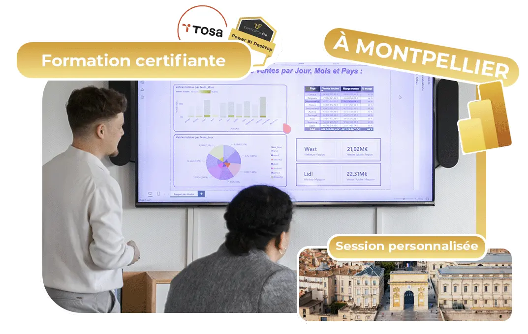 Photo d'une formation Excel chez Morpheus Formation montpellier