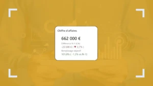 visuel kpi power bi