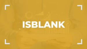 ISBLANK