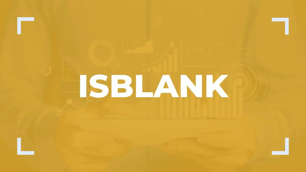 ISBLANK