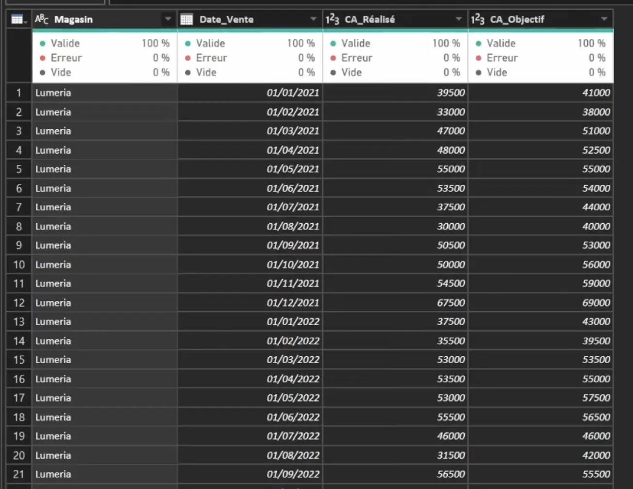 power bi power query