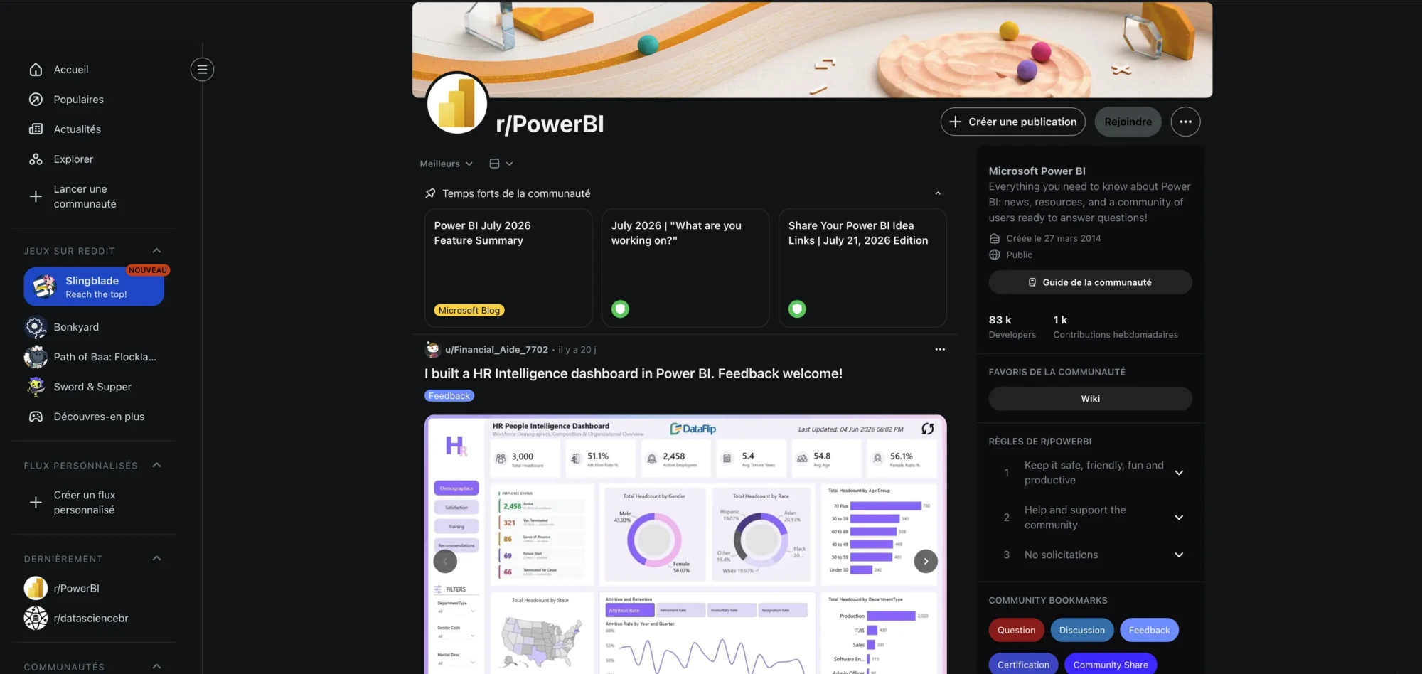 Channel Power BI reddit
