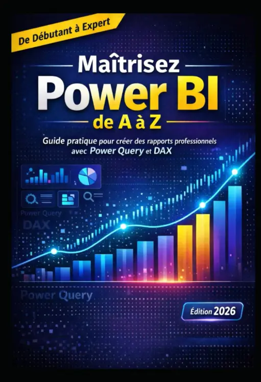 livre Power BI Maîtrisez Power BI de A à Z