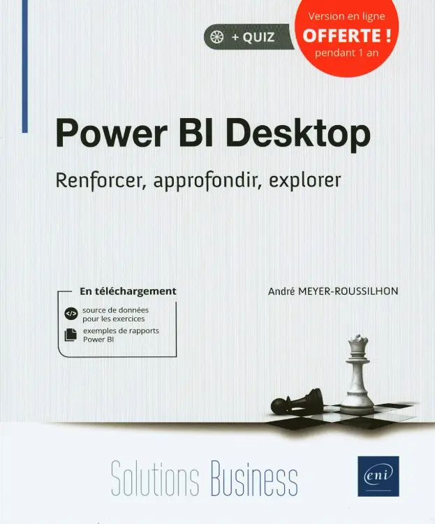 Livre Power BI Power BI Desktop - Renforcer, approfondir, explorer