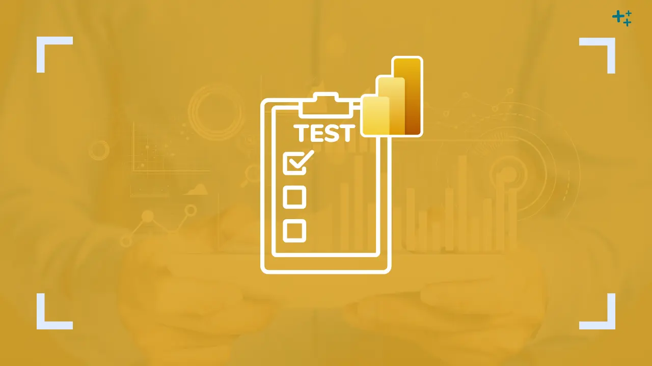 test de niveau power bi