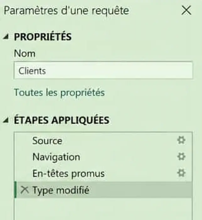 barre de requête power query power bi formation gratuite