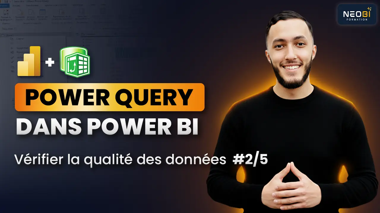 vidéo youtbe miniature power query interface power bi