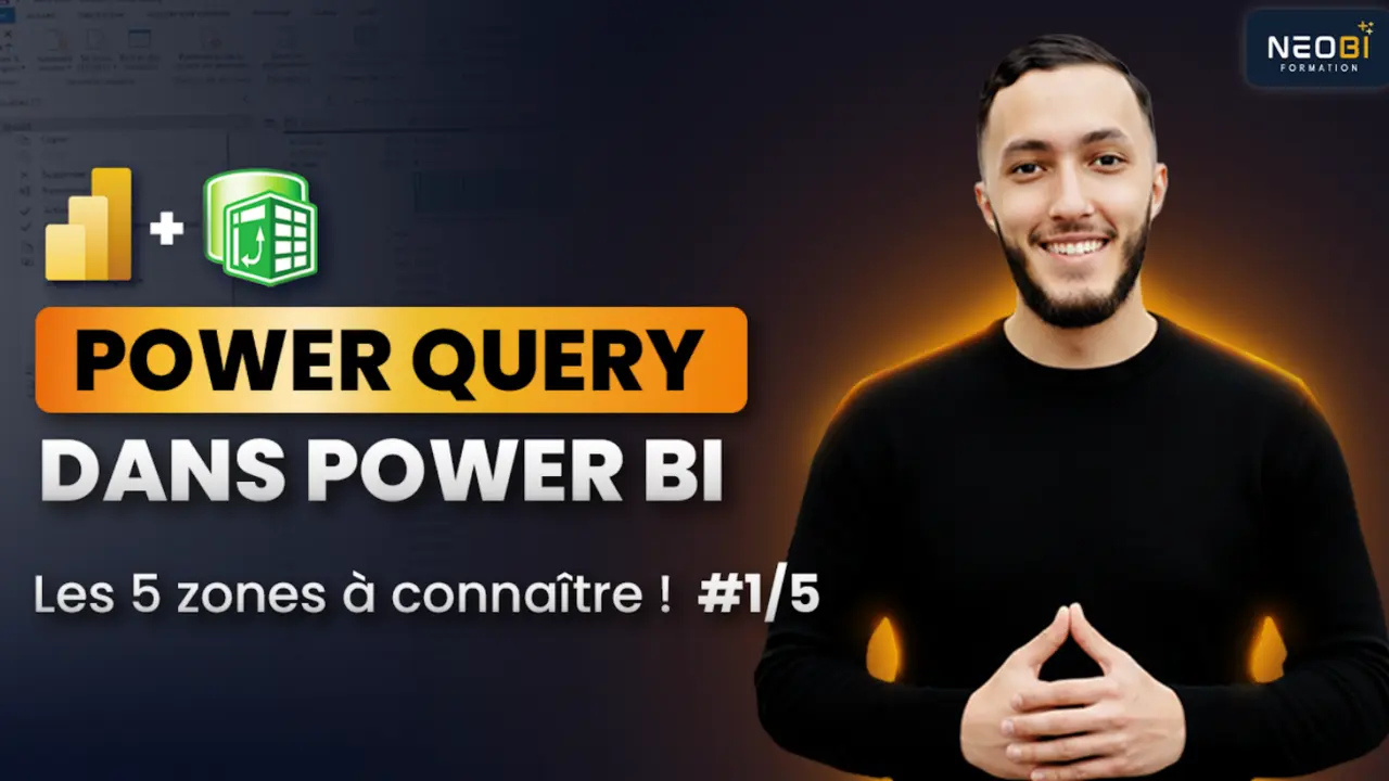 vidéo youtbe miniature power query interface power bi